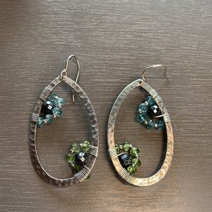 W2216 retired Silpada sterling silver earrings